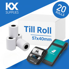 Thermal Till Rolls 57x 40 Fit