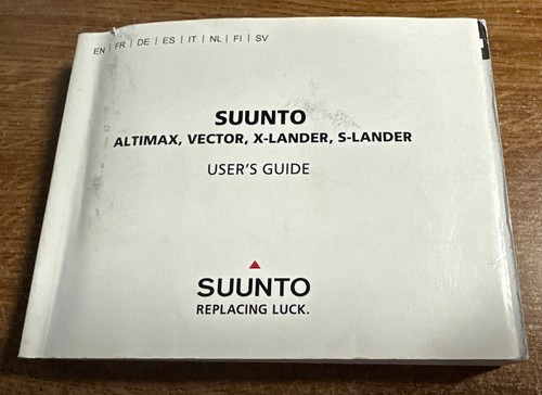Suunto watch user guide - suunto,