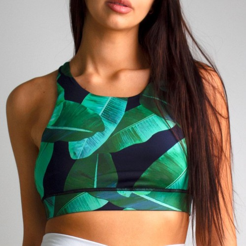 Runner island palm print - runner,