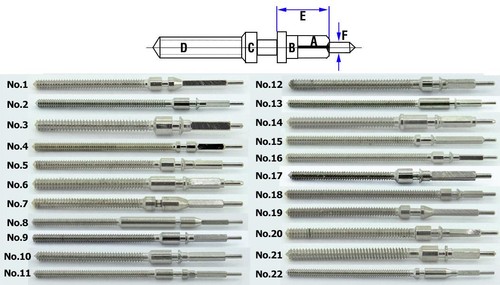 Stems for chinese watch - for,