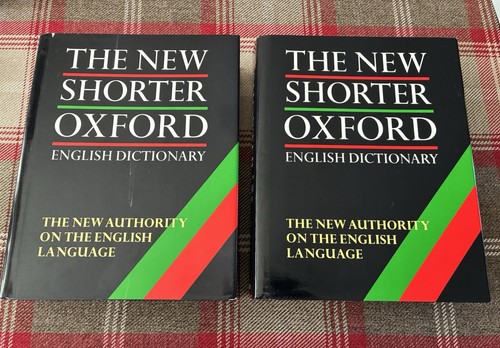 The new shorter - shorter, oxford