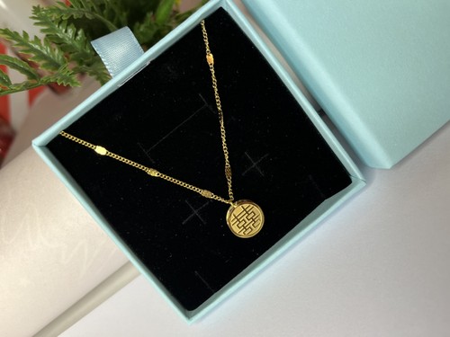 Gold plated round - gold,