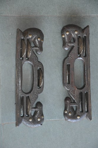 Vintage wooden iron - 2, pc