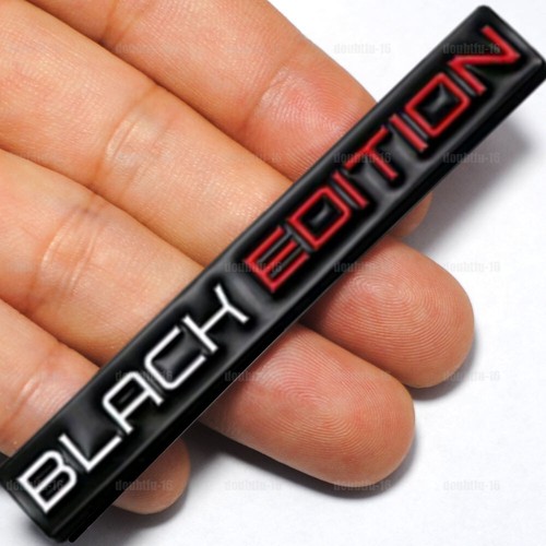 Black edition logo emblem - black,