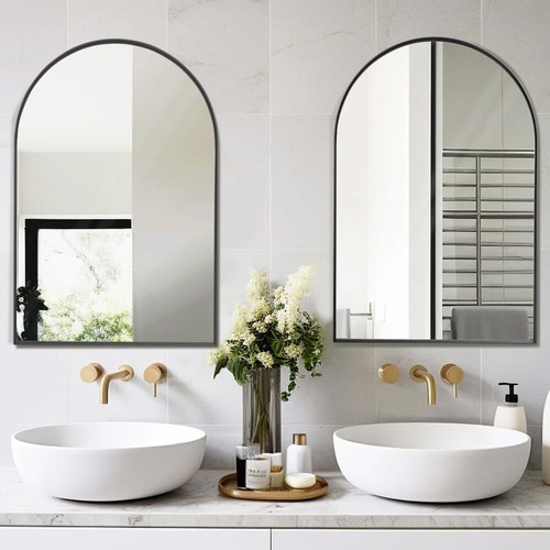 Large home oval bathroom - large,