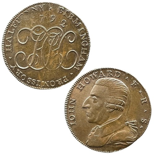 1792 conder halfpenny - conder, token
