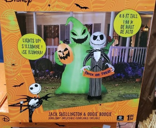 Gemmy 5ft jack skellington - gemmy,