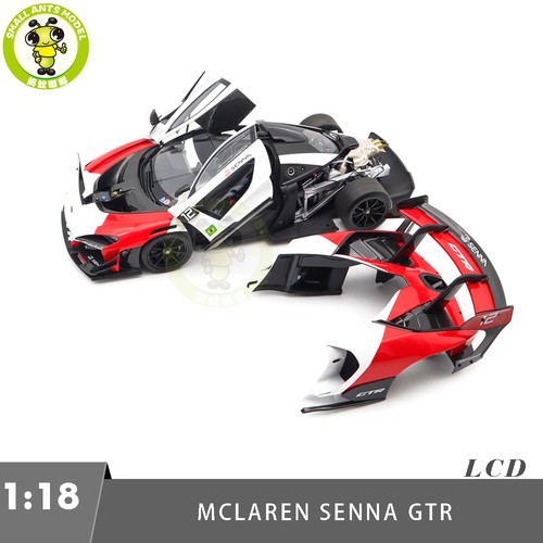 Lcd mclaren senna gtr - lcd, red