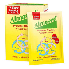 Almased 500g Soya Yogurt & Honey Weight Loss Meal Replacement  10x 50g Sachets