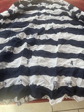 Masai Blue And White Striped