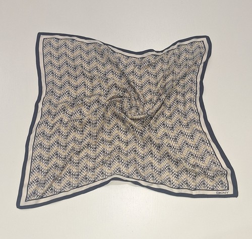 Dkny silk headscarf 52cm - dkny,