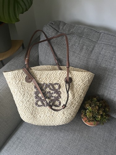 Summer beach straw - straw, bag