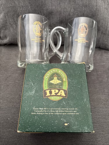 Pint tankard glass with - 2,