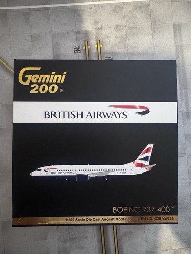 British airways b737 400 - british,