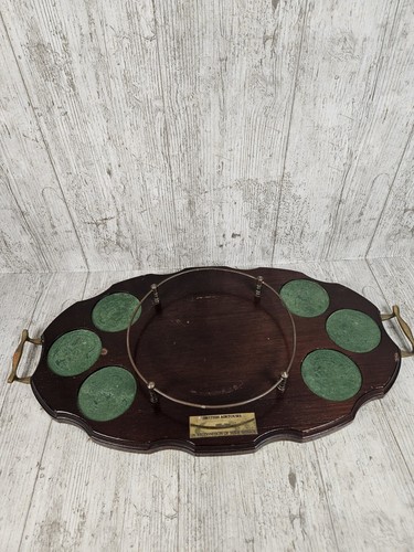 Airtours wooden decanter set - airtours,