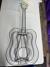 Vtg 90s Y2K Guitar DVD CD Rack