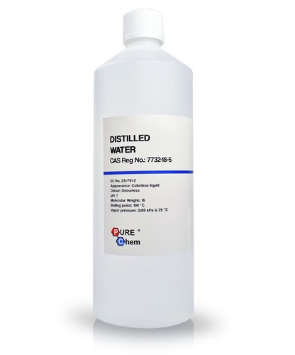 Distilled water ultra high - distilled,