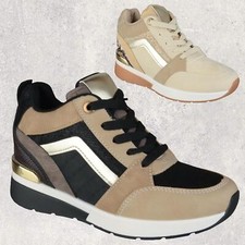 WOMENS LADIES LACE UP