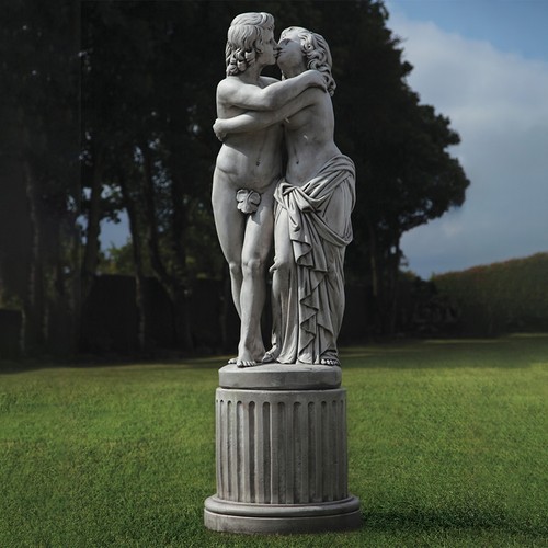 The lovers nude stone - nude, garden