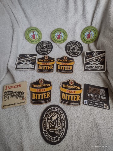 Beer mats breweriana 14x - breweriana,