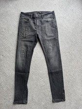 Zara Men’s Grey Washed Zip
