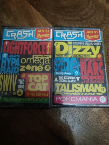 Crash magazine jan - 91, zx