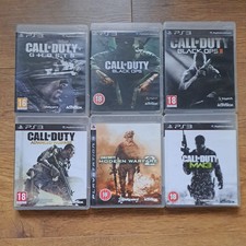 6 x Call Of Duty PS3 Games
