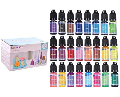 Colours wax melt candle - colours,