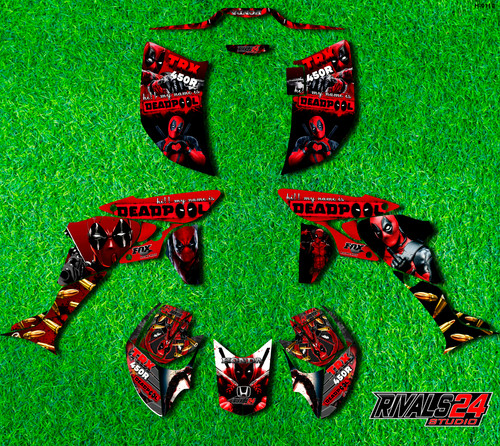 Honda trx 450r 450er graphics - honda,