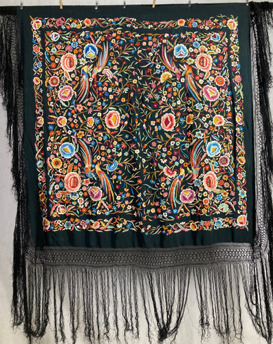 Vintage silk hand embroidered - vintage,