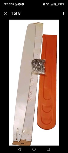 Chainsaw guide bar chain - guide,