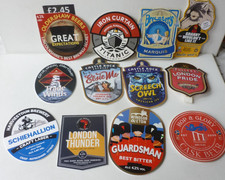 Beer Pump Badges / Clips x 12