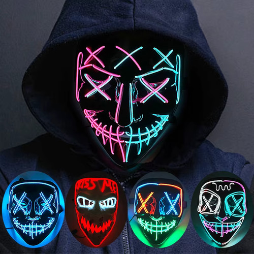 Wireless neon led - wireless, mask