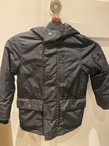 Kids black coat aged 6 - black,