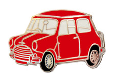 Mini Mark I Red Pin Badge -