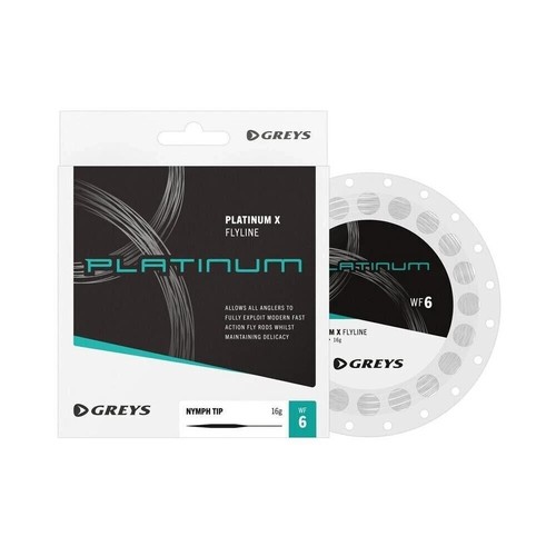 Greys platinum nymph tip - platinum, x