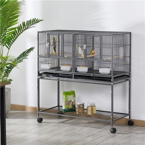 Wide bird cage - cage,