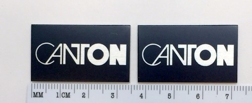 Canton speaker badge - badge, custom