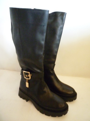 Coach james leather - coach, black