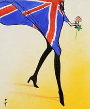 Rene Gruau : Woman In A Union