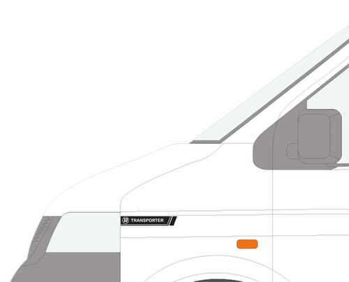 Front wing stripes decals - stripes,