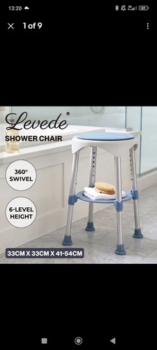 Levede shower chair swivel - levede,