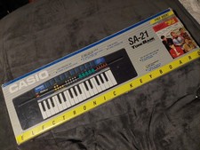 Casio SA-21 Tone Bank Keyboard Excellent Working Order