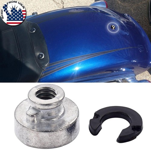 Rear fender seat nut - nut, aluminum