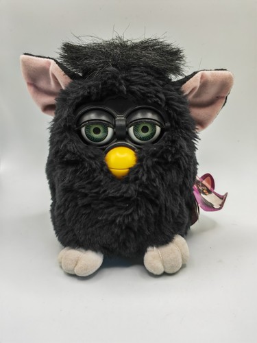 Furby black witches cat - black, 1998