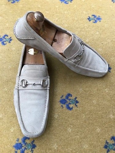 Gucci loafers shoes suede - shoes,