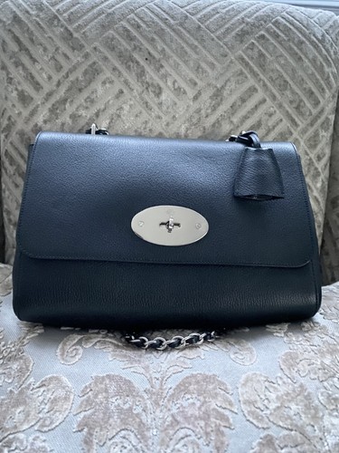 Mulberry black leather lily - black,