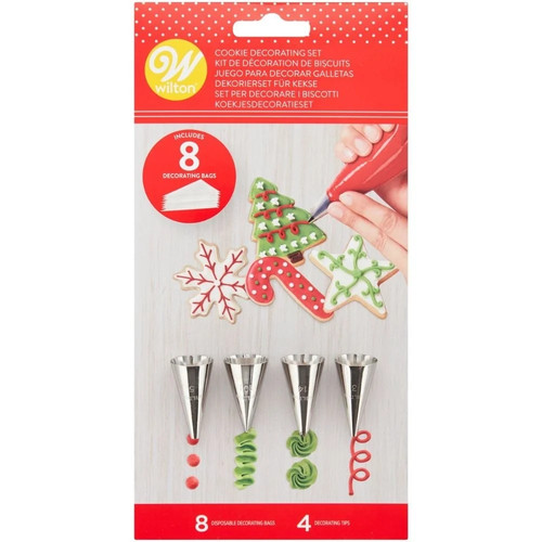 Christmas cookie decorating - cookie,
