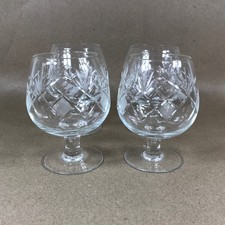 Cut Crystal Brandy Snifters