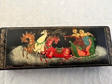 Fedoskino Signed Hand Painted